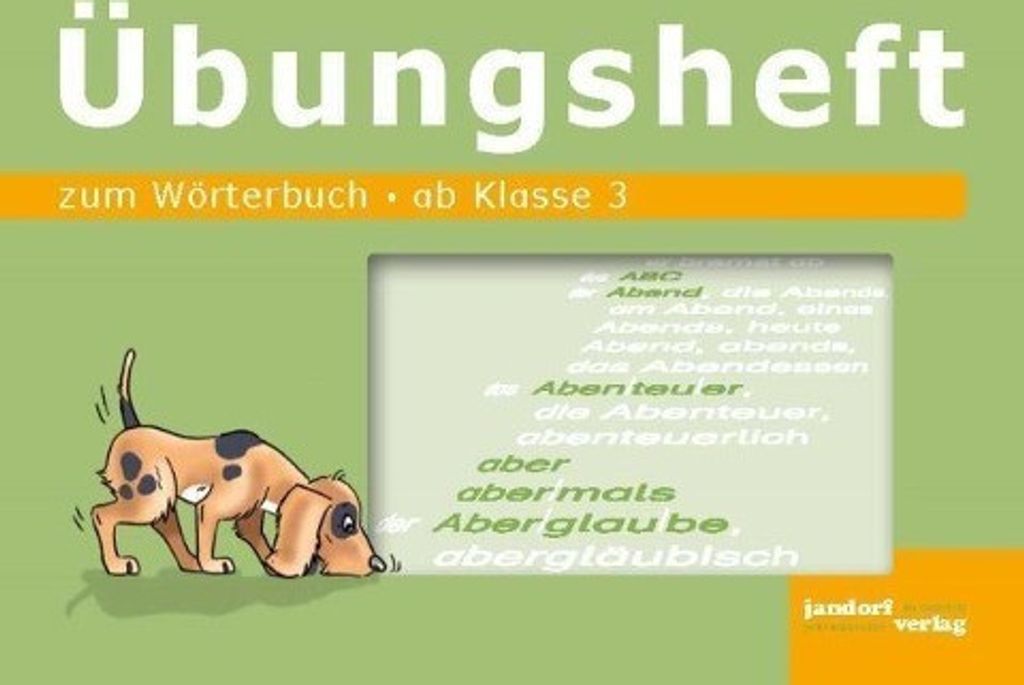 Wörterbuch Übungsheft Produktbild 