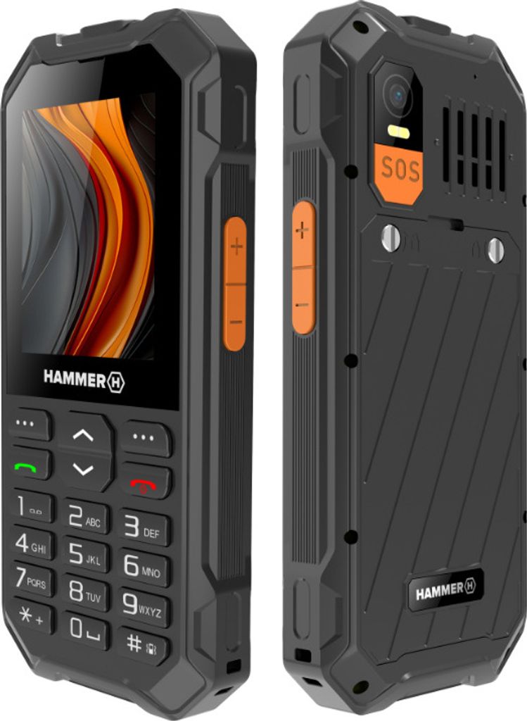 Robustes Hammer 6 LTE-Mobiltelefon Dual-SIM 2 4" 4G Akku Produktbild 