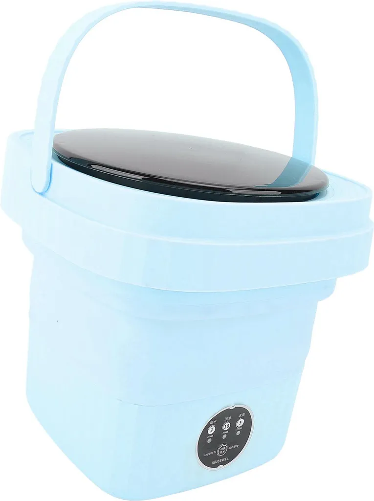 Mini machine à laver pliable 6L : la solution gain de place pour studio - 6