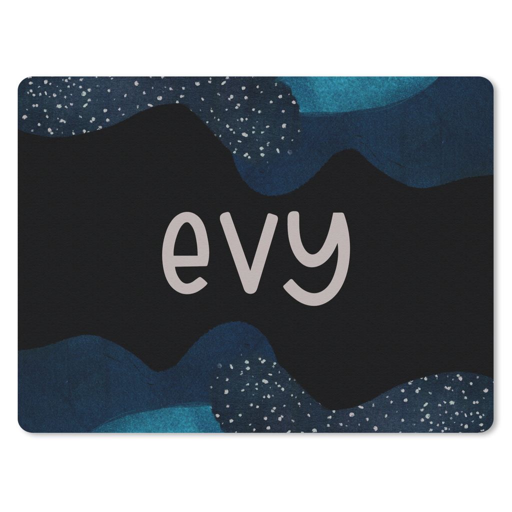 MuchoWow Mauspad Mousepad Evy - Pastell - Mädchen 23x19 cm - Mousepads - Maus Mat - Pad - Mausunterlage - Schreibtischunterlage - Mauspad