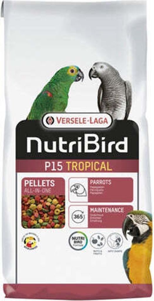 Versele-Laga P15 Tropical, Krmná směs (granule), 1 kg, Obrázek produktu 