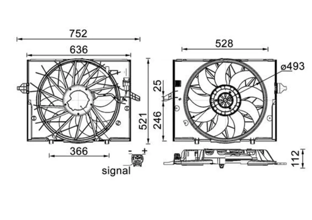 Ventilateur de radiateur pour BMW E60 E63 : Réparer le refroidissement