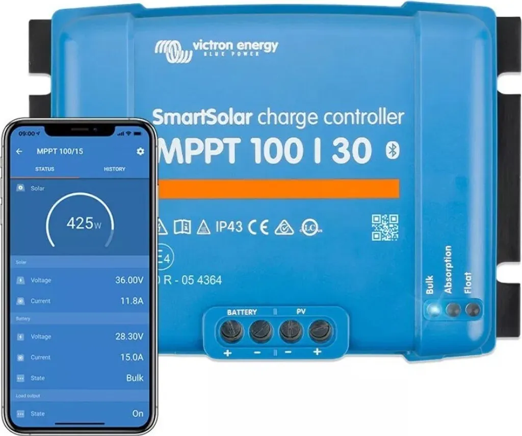 Regolatore Carica Victron SmartSolar MPPT 100/30 | Miglior Prezzo Online