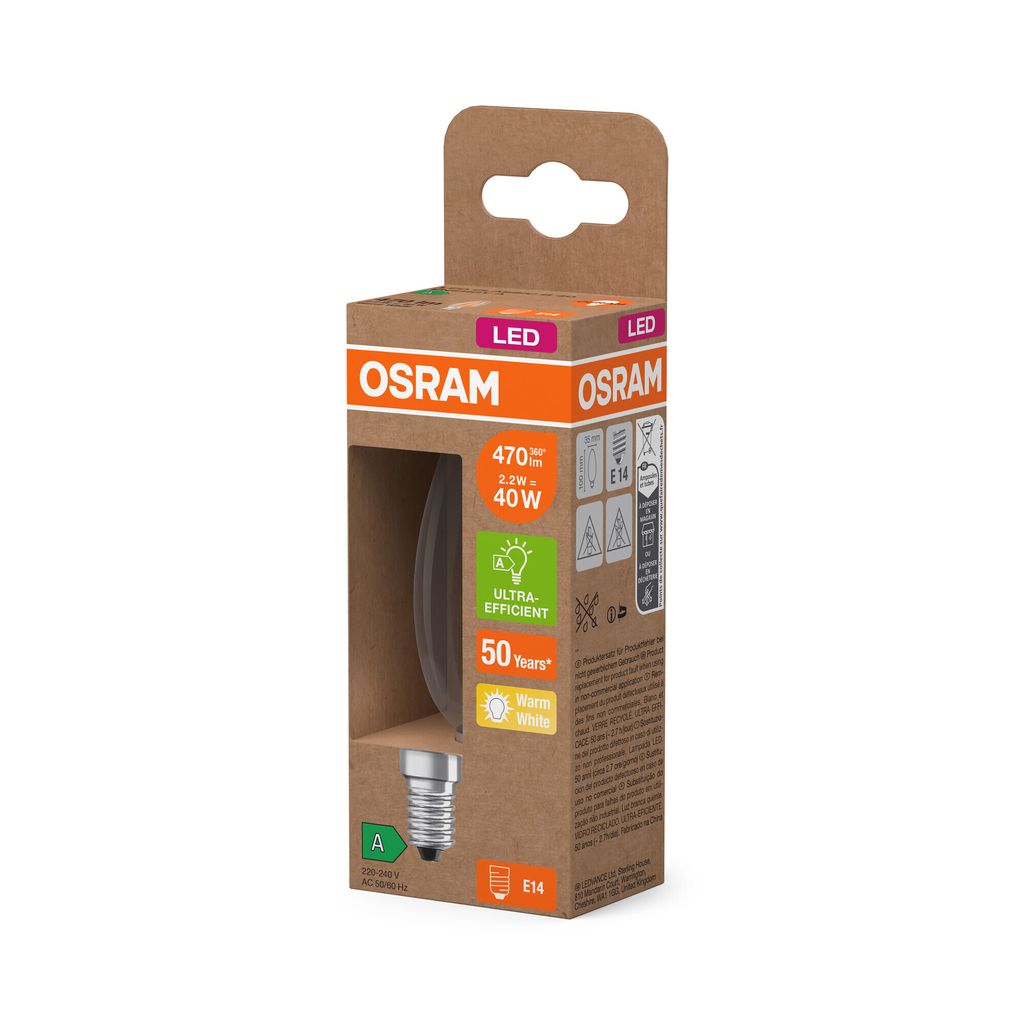 LED žárovka OSRAM LED Superstar Classic B 40 ve tvaru Obrázek produktu 2