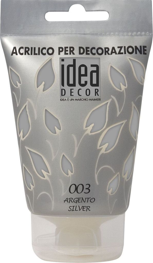 Maimeri Idea Decor Acrylfarbe Silver 110 ml 1 stk