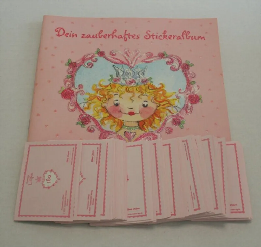 Prinzessin Lillifee Album de Stickers Magique avec Set Complet d'Images