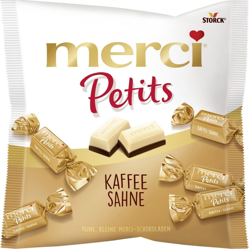 merci Petits - Kaffee Sahne (hellbraun) 125g