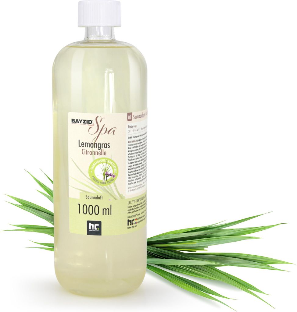 1 L BAYZID SPA Saunaaufguss Lemongras