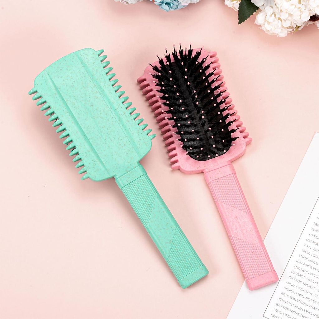 Krümmungsbürste für natürliche Locken - entwirrende Haarbürste - 2 Stück