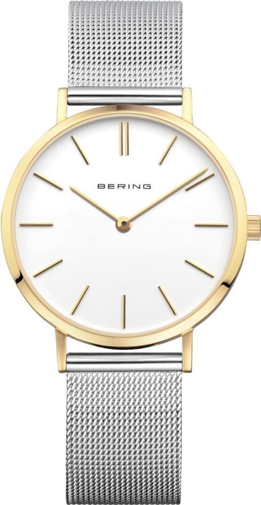 Damenarmbanduhr BERING 14134-014 in Silber, klassische Mode Produktbild 