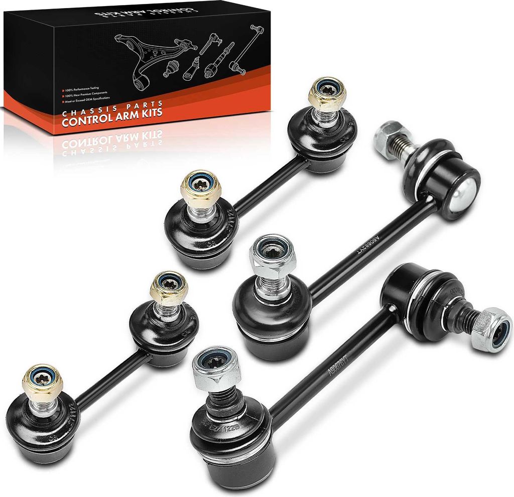 Frankberg 4x Koppelstange Hinterachse für Lexus LS F2 4.0L 1997-2000