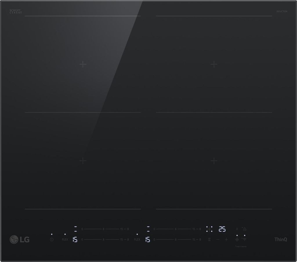 LG Induction Plate 4 Zonen 7400W Black - CBIZ2437B