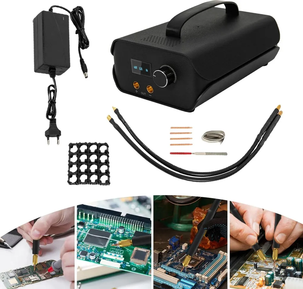 Soudeuse par points DO-02 réglable 120W - Soudage 0.2mm à 0.4mm Rapide