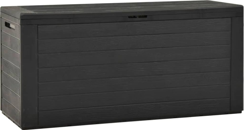 Gartenbox Anthrazit 116x44x55 cm