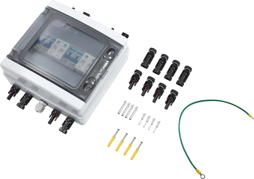 Coffret de Jonction Photovoltaïque 2 Strings 40A avec Protection IP65 - 3