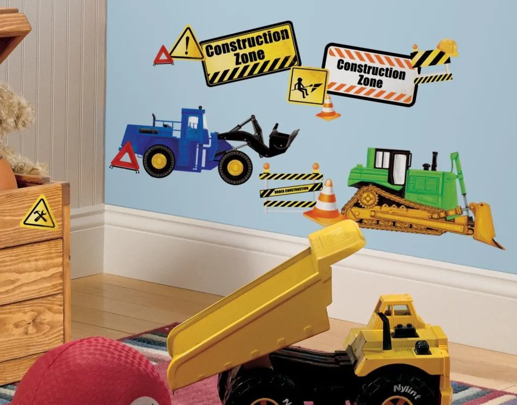 Sticker Mural Camion Repositionnable RoomMates - Pose Facile 100cm - 2