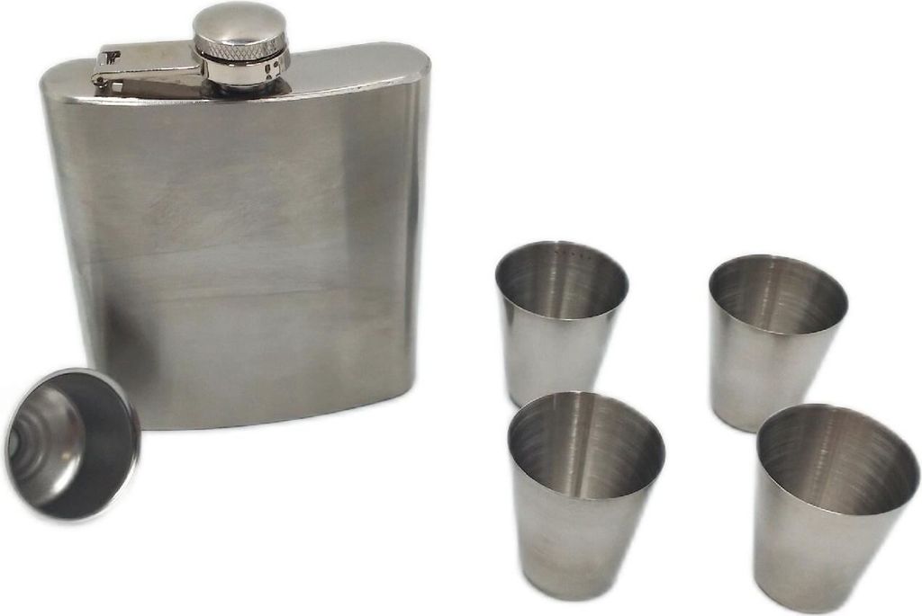 Relaxdays 10021518, 200 ml, Roestvrij staal, Roestvrij Productafbeelding 