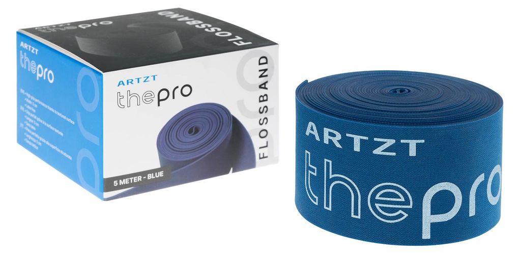 Artzt Thepro Flossband "Plus", 5 m, Blau Produktbild 
