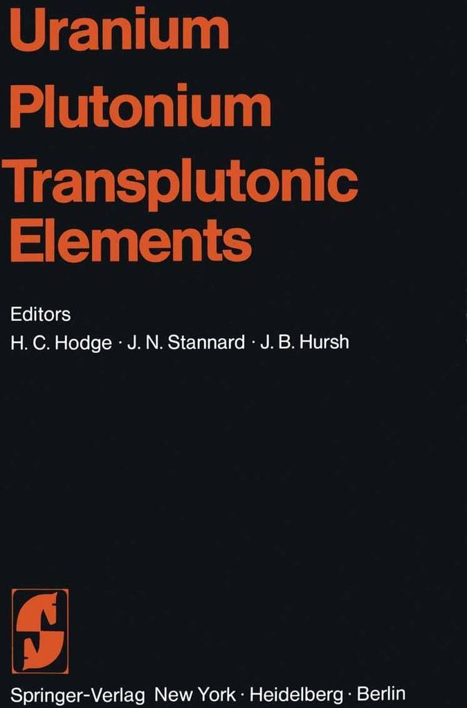 Uranium · Plutonium Transplutonic Elements