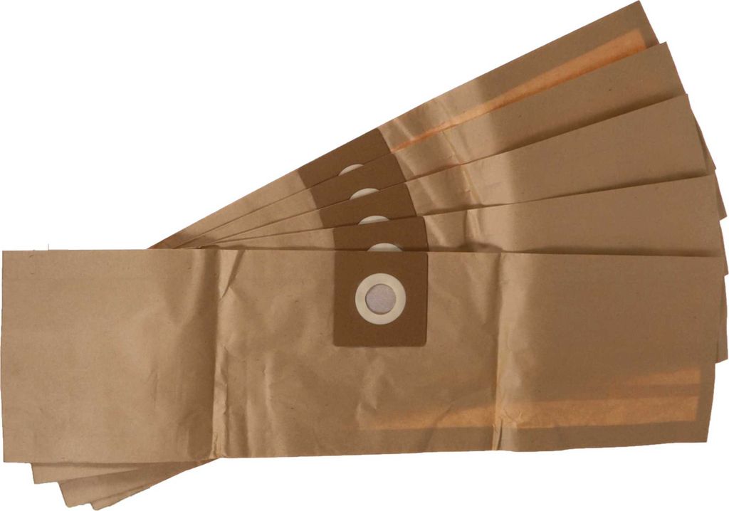 vhbw 5x Staubbeutel Ersatz für Kärcher 6.906-104.0 für Staubsauger - 36,5cm x 26cm braun