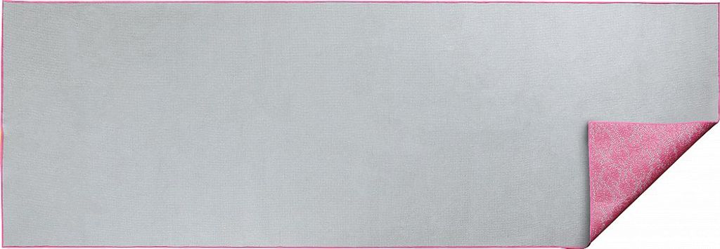 V3Tec ECO Yoga Tuch,grey melange-berry grey melange-berry Produktbild 