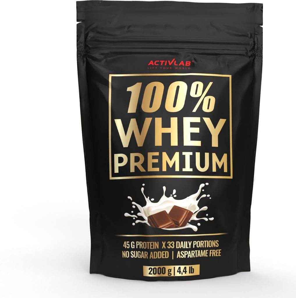 Activlab 100% Whey Premium 2000g, hoher Proteingehalt, Produktbild 