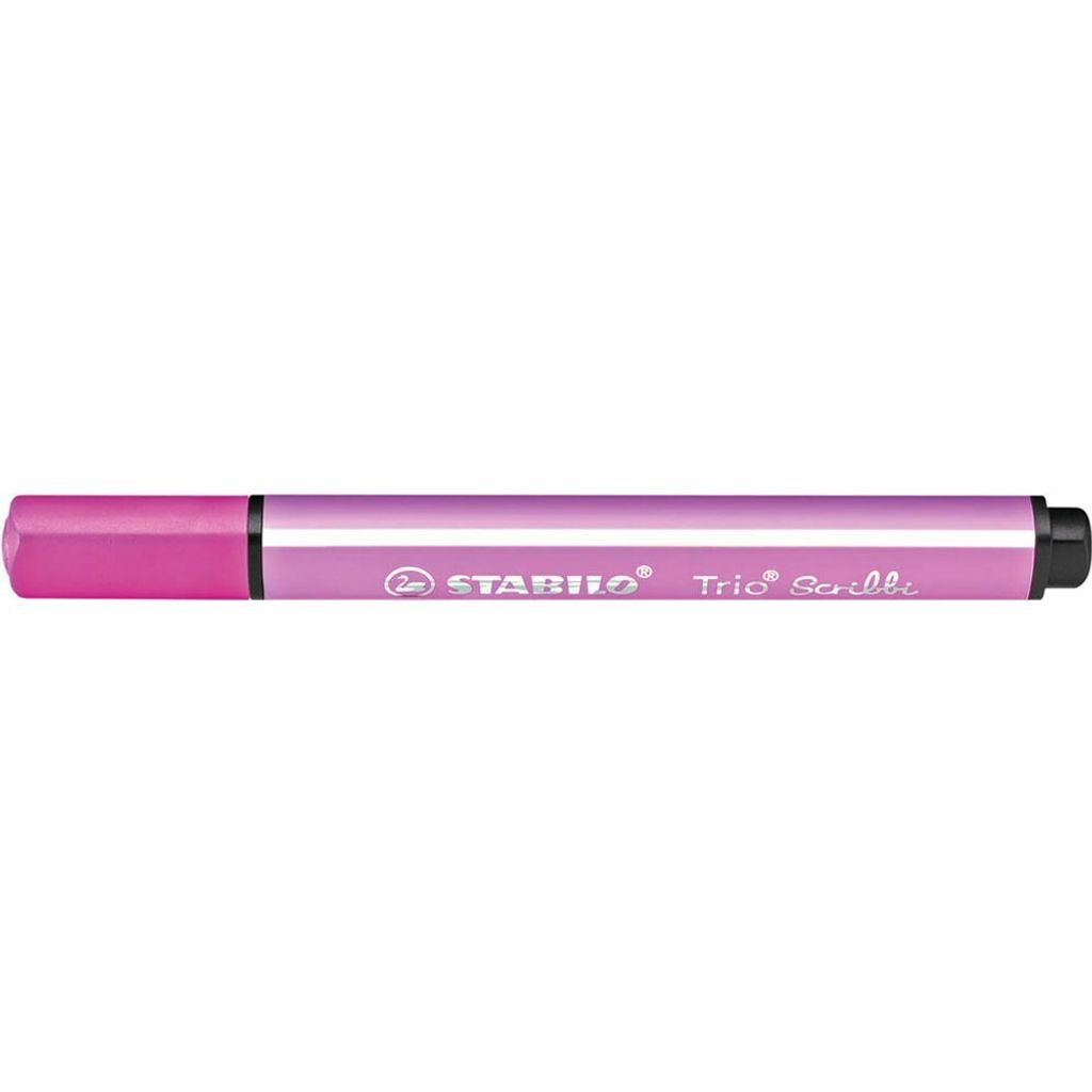 Gefederter Dreikant-Filzstift - STABILO Trio Scribbi - 8er Produktbild 