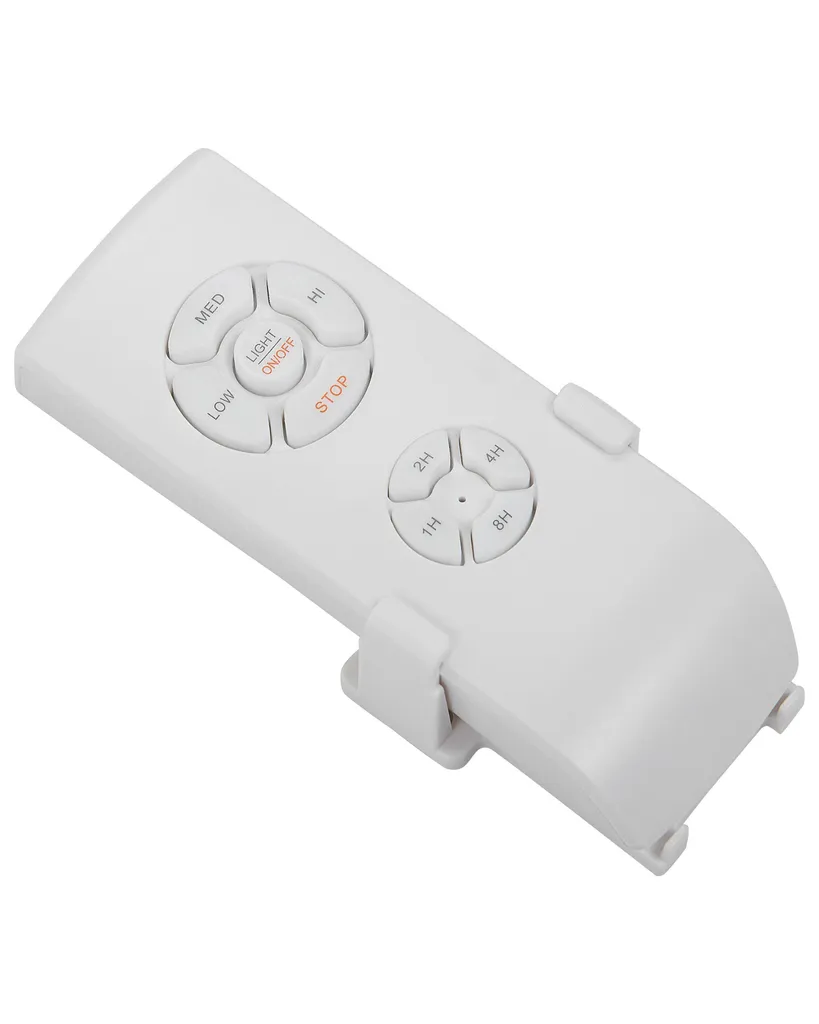 Ventilateur de plafond noir moderne Lumarko Mlava avec télécommande
