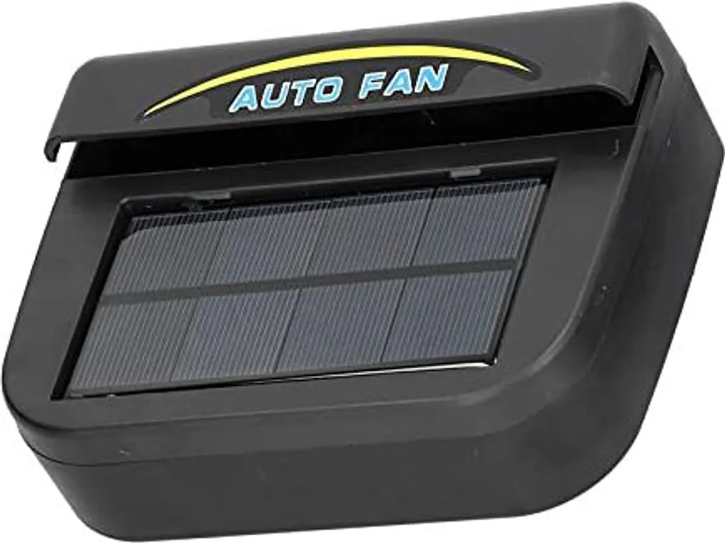 Ventilatore Solare Auto con Pannello Maggiorato | Estrattore Aria 12V