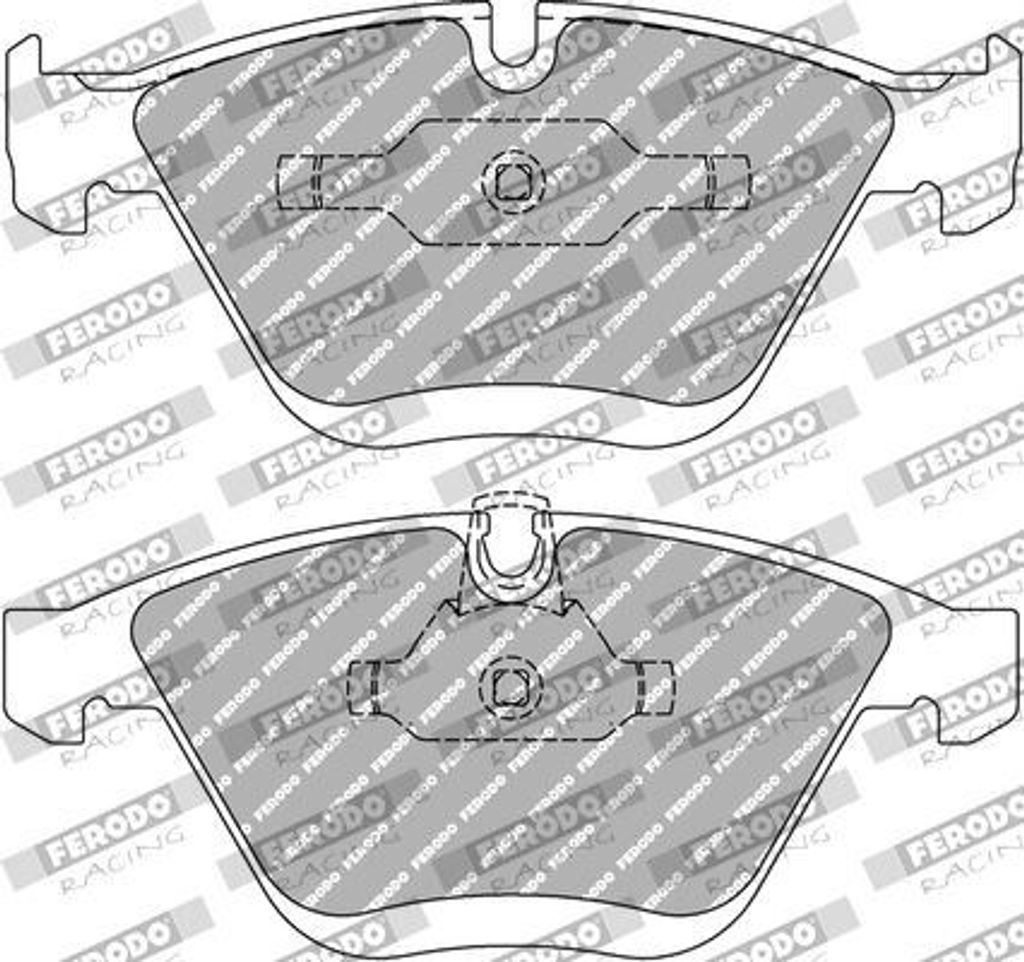 FERODO RACING Bremsbeläge Satz Vorne Bremsklötze für BMW 3 Touring (E91) FDS1628