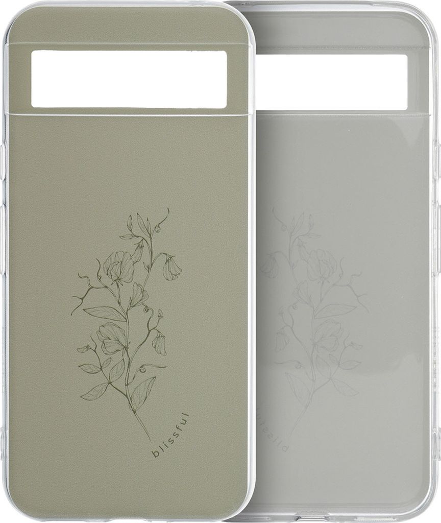 imoshion Design Hülle Google Pixel 8a - Floral Green Produktbild 
