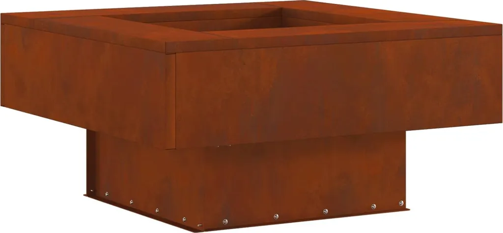 Crea l'Atmosfera Perfetta: Braciere vidaXL in Acciaio Marrone 60x60