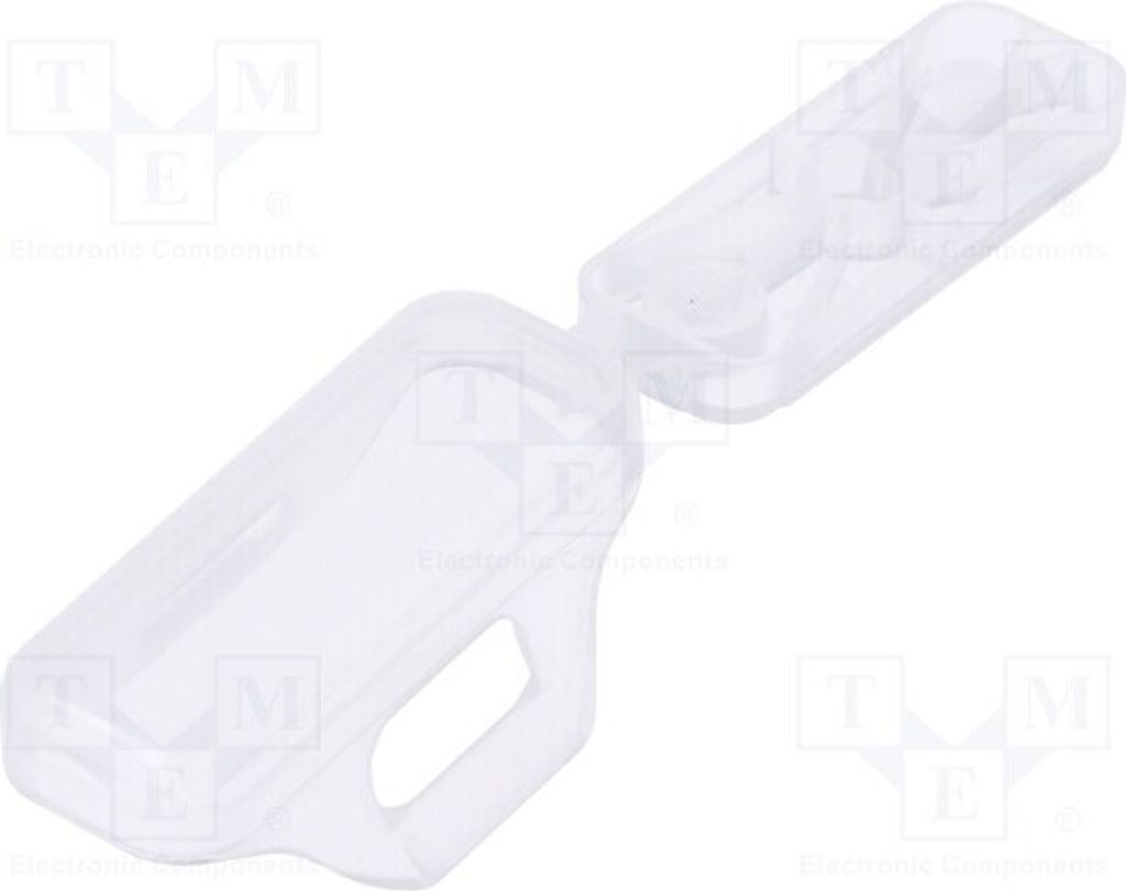 10x Kennzeichnungkierer für Kabel und Leitungen transparent 1753490000 Kabelmarker