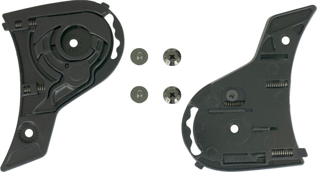 Schwarzes Visierbefestigungsset für Helm CGM 265 LUCKY