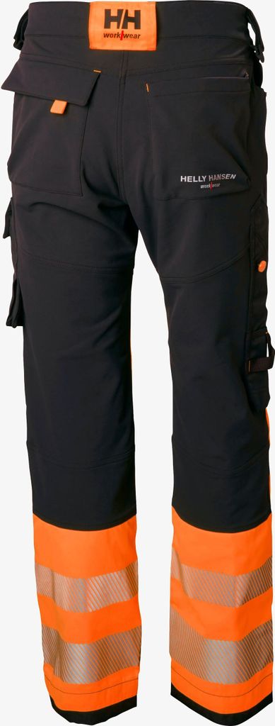 Helly Hansen Hose ICU CONSTRUCTION PANT CLASS 1 77471, Farbe:orange/ebony, Größe:52