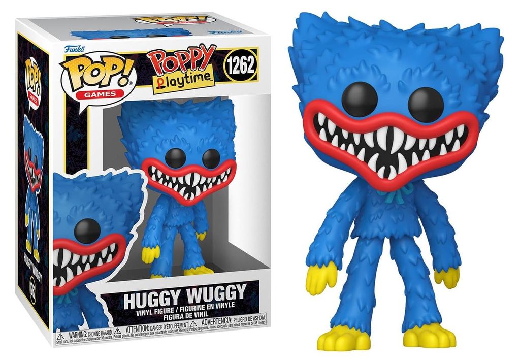 Figura POP di Poppy Playtime, personaggio Huggy Wuggy, Immagine del prodotto 