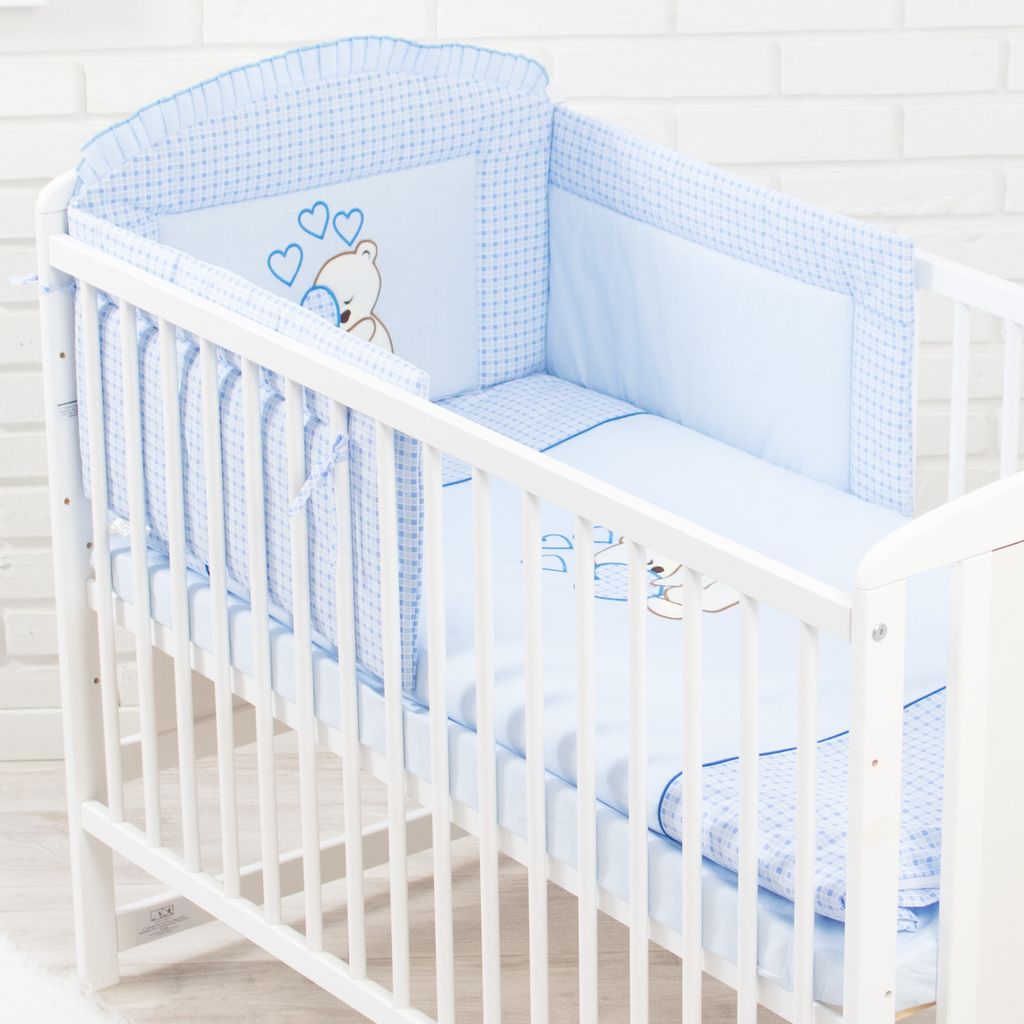 Babybettwäsche Komplettset 18 Teilig ohne Bett für Bettchen Produktbild 