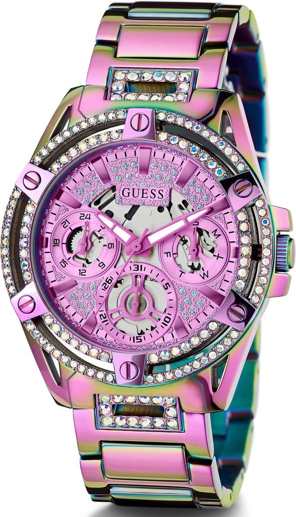 Guess Damen Multifunkion Armbanduhr Queen mehrfarbig 40 mm Produktbild 