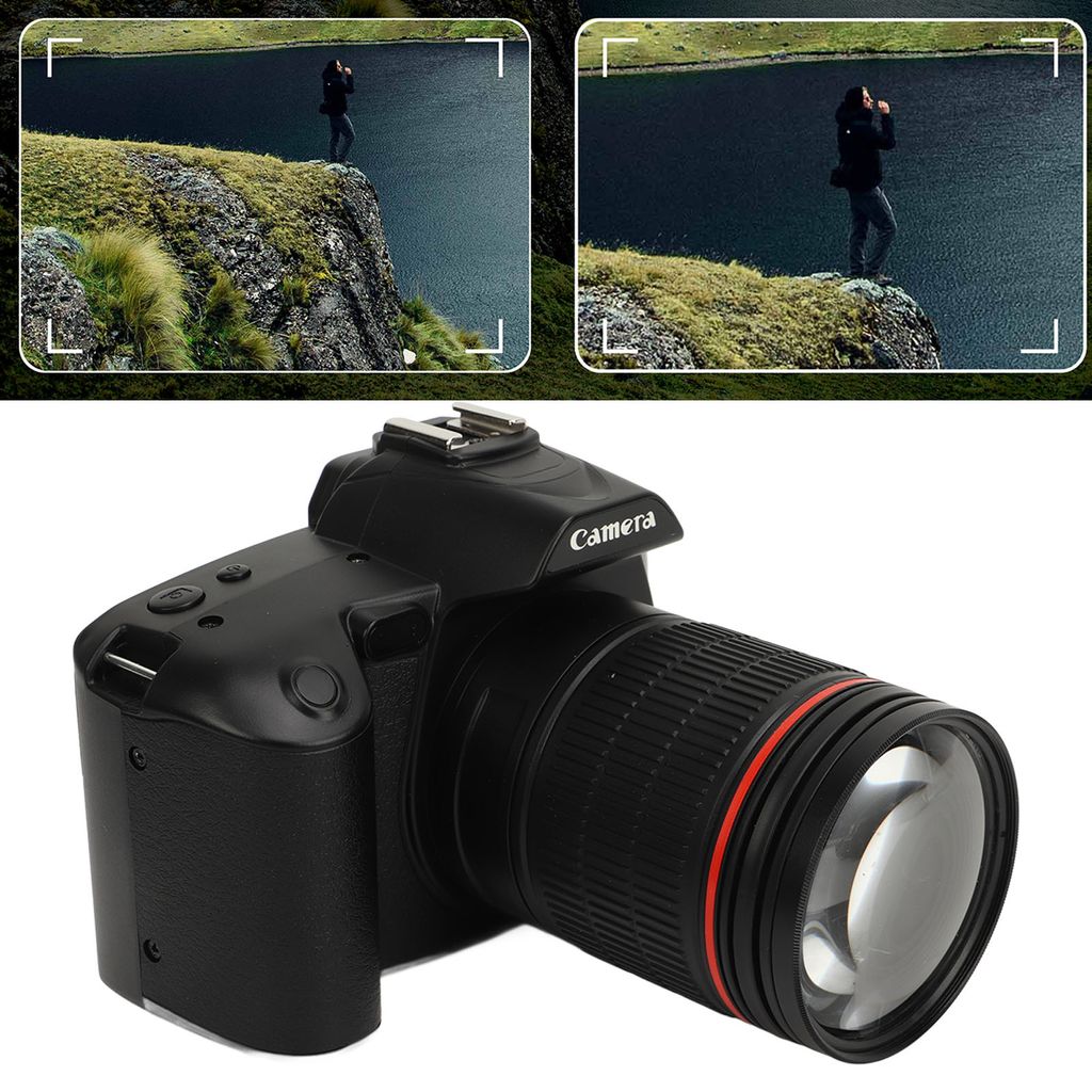 digitální kamera 4K 64MP HD s nočním viděním, 3palcový Obrázek produktu 8
