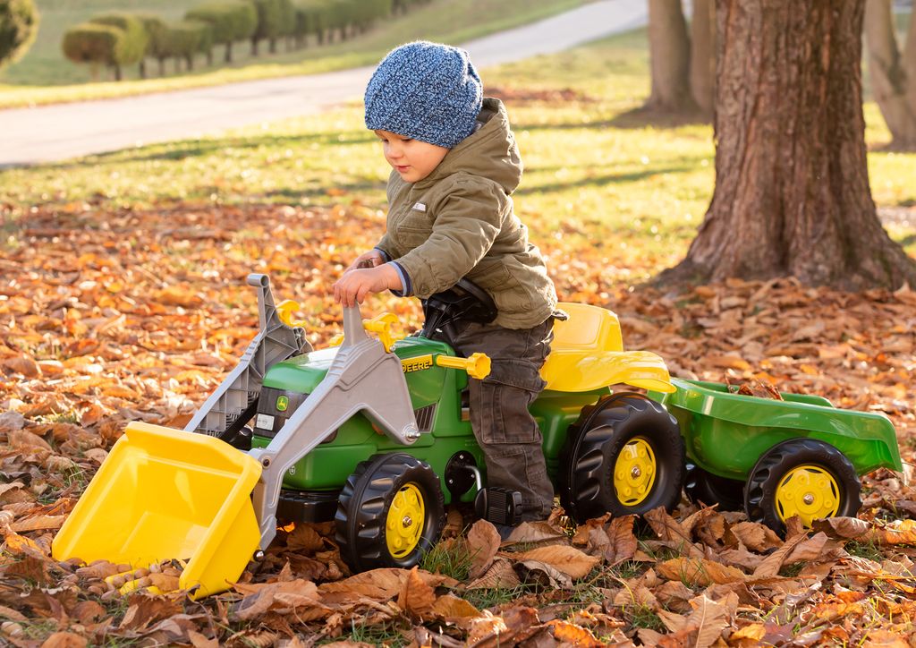 Schody Traktor RollyKid John Deere Junior-zielony Zdjęcie produktu 6