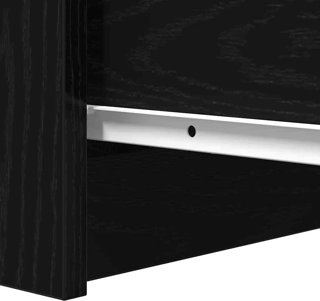 Offerta Credenza Maison Exclusive Rovere Nero 37.5x35x76 - Compra - 10