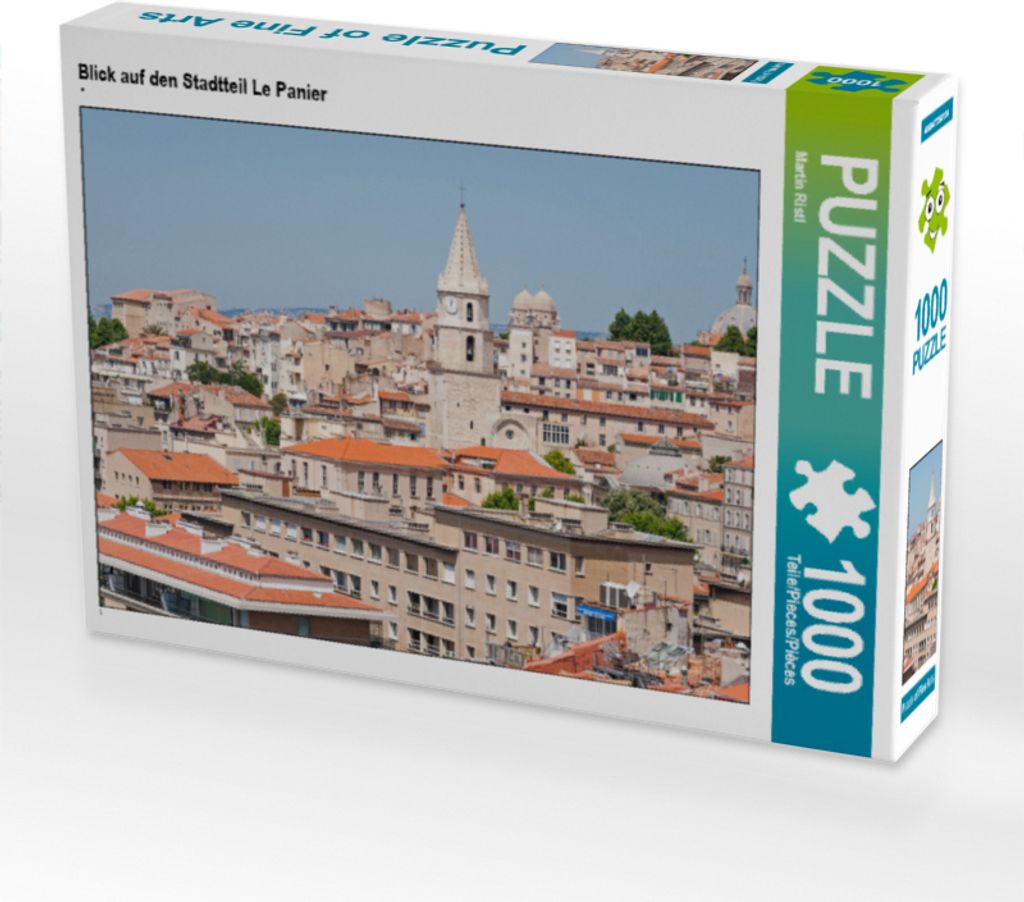 CALVENDO Puzzle Blick auf den Stadtteil Le Panier | 1000 Teile Lege-Größe 64x48cm Foto-Puzzle für glückliche Stunden