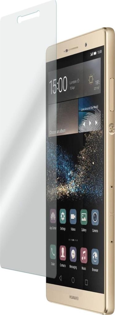 2er-Pack PhoneNatic Glas-Folie klar kompatibel mit Huawei P8max - Panzerglas für P8max
