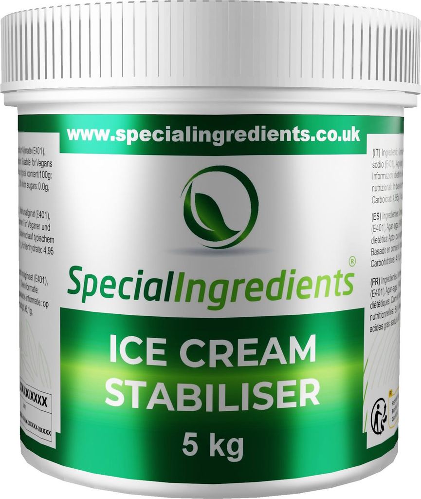 Special Ingredients Speiseeis Stabilisator 5 kg - Stabilisator Eis & Sorbets, Lebensmittelqualität