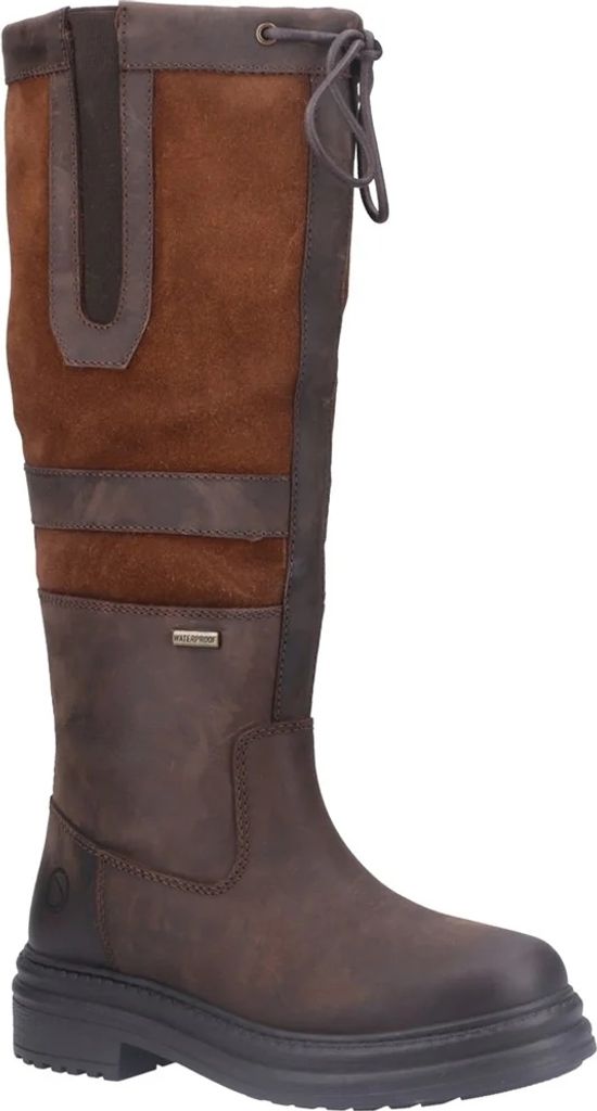 Cotswold - Damen Stiefeletten "Broadway", Wildleder FS11230 (38 EU) (Braun)