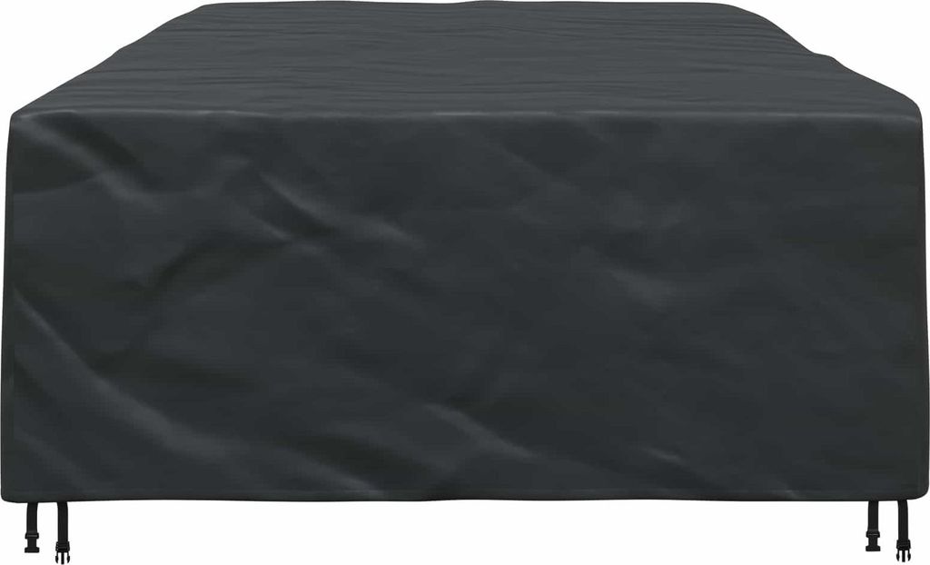 vidaXL Möbelbezug Uni Schwarz 315 x 180 x 74 cm 210D Produktbild 