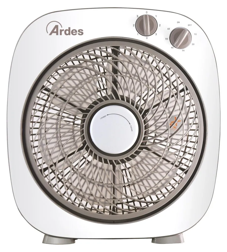 Ventilateur de sol avec minuterie Ardes AR5B24 Gris 3 Vitesses 26cm