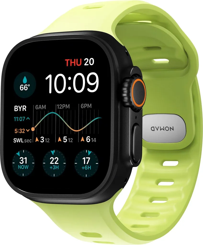 Recensione Cinturino Nomad Tempo Lime per Apple Watch Ultra 49mm