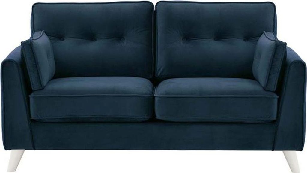 Zweisitzer-Sofa Magnus-Velluto 11-white