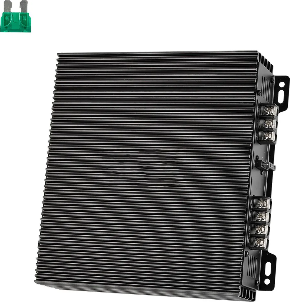 Ampli Audio 1200W pour Pick-up et Tout-Terrain avec Sortie Subwoofer